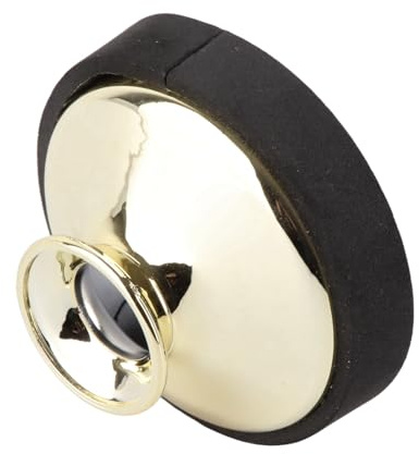 Alto Sax Mute, ABS Alto Saxophone Sax Dampener Mute Accessory Saxophone Silencer Lightweight Dampener, Gold or Silver (Gold)