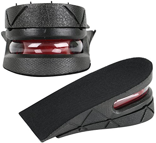 Tallone della scarpa Soletta rialzata Cuscino d'aria Supporto dell'arco plantare Supporto del piede e del tallone Accessori per sneaker Solette a bolle d'aria Riser di altezza unisex - Di TRIXES