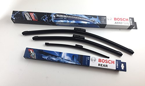 Wischerblätter Scheibenwischer Set mit Spoiler vorne + hinten 3er E91 Touring wipers
