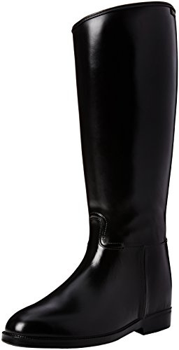 HKM stivali da equitazione, da donna, fusto corto e largo, con chiusura lampo