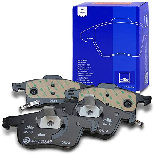 ATE Original Bremsbeläge - Belagsatz - für Scheibenbremse - 13.0460-7179.2 - ECE-R90 Straßenzulassung, grau