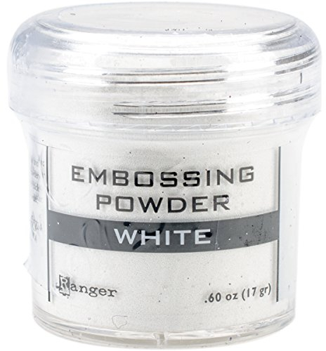 Ranger Weiß: Prägepulver, acryl, Mehrfarbig, 4.44x4.44x4.44 cm, 17