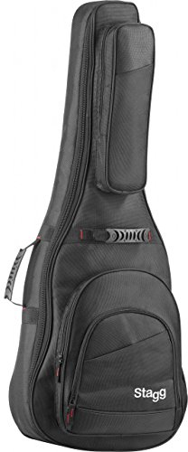 Stagg STB-NDURA 15 C Tasche für Konzert Gitarre schwarz