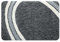 Spirella Badematte | kuscheliger Hochflor | Rutschfester Badvorleger | viele Größen | waschbar 40° | 60x90 cm | Grau