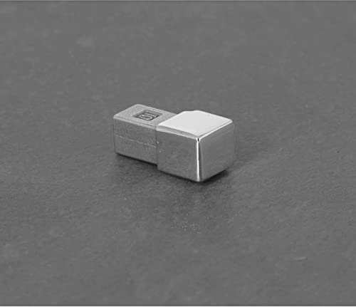 Innen & Außenecke für Fliesenschiene, Fliesenprofil, Quadratprofil, Edelstahl (V2A) glänzend, 11 mm Höhe