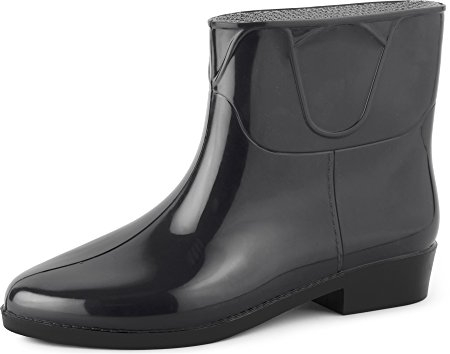 Ladeheid Stivali in Gomma Donna LAZT201801 (Nero/Nero, 39 EU)