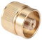 Kbrotech Campingkocher Adapter 0,5 kg Propan kleiner Tankeingang und ein Lindalventil EN417 Ausgang Outdoor Zylinder LPG Kanister umwandeln (Messing)