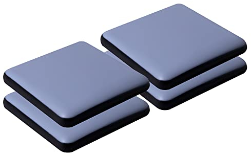 Teflongleiter Selbstklebend Profi Möbelgleiter/Teppichgleiter PTFE Rund&Quadratisch (4, Quadrat,50 * 50mm)