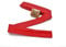 Trimz TCRED253 Schrägband aus Baumwollmischgewebe, rot, 25mm x 3m