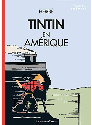 Carte postale album de Tintin: Tintin en Amérique 300915 (10x15cm)