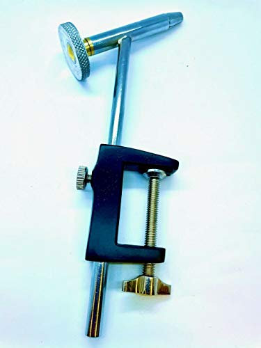 Olax Étau Simple pour Montage Mouches, Pêche, Pince de Table, 21cm