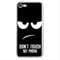 König Design Handyhülle Kompatibel mit Apple iPhone 7 / iPhone 8 / iPhone SE 2020 / iPhone SE 2022 Hülle TPU Eckenschutz Stoßfest Dünn Kratzfest Schutzhülle - Dont Touch My Phone Schwarz