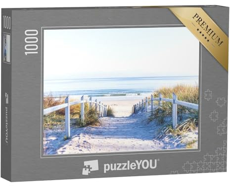 puzzleYOU: Puzzle 1000 Teile „Weg zum Strand an der Ostsee“ – aus der Puzzle-Kollektion Ostsee