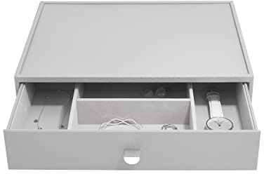 Stackers Pebble Grey Supersize Accessory Drawer Layer