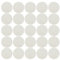 DOITOOL 50 Stücke Ätherische Öl Halskette Pads Nachfüllen Aroma Pads Aroma Diffuser Halskette Baumwolle Pads Aroma Anhänger Pads Duftende Schmuck Zubehör (Weiß)