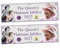 2 Queen Platinum Jubilee 2022 Banner Poster Party Dekorationen Poster Union Jack England Royal Family Queen Elizabeth's Jubilee Feier Jubiläum