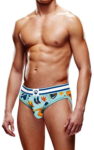 Prowler Autumn Scene Brief Blue & White, Size XXL 36-38 Waist