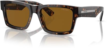 Prada PR 25ZS Havana/Brown 56/18/140 Herren Sonnenbrille, Schildpatt-Braun