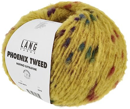 Lang Yarns - Phoenix Tweed 0013 gelb 100 g