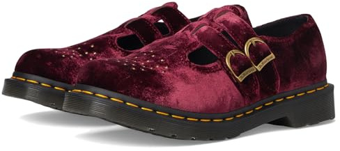 Dr. Martens, Women's, Vegan 8065, Cherry Red, 6, Medium