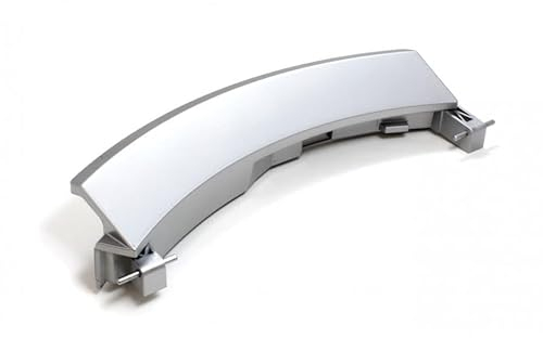 KGA Supplies Door Handle Silver Compatible With Bosch Washing Machine WAS24743OE/07, WAS2474GOE/07, WAS2474GOE/20, WAS24790EE/08