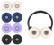 Funda de silicona para auriculares JBL Tune 520BT, funda protectora para auriculares, antiarañazos, lavable, a prueba de polvo, para auriculares Tune 520BT (negro)