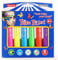 UV Neon Face Paint - 6 Color Glow in the Dark Face Paint - Neon Body Face Paint Crayon Kit - Water Based Blacklight Makeup Face Painting Kit - Colourful Paint Sticks Kit for Halloween and Parties