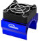 HTU 40mm Motor Cooling Fan with Heatsink Metal Motor Cooler Fan 28000RPM 8.45V for RC Car 1/8 1/10 540 550 F540 3650 3660 Motor