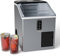Klarstein Eiswürfelmaschine - Edelstahl, 15 kg/24 h, Kugel & Shaved Ice, 1,8 L Wassertank, LCD-Display, Kompakt, Eiswürfelbereiter für Partys/Events