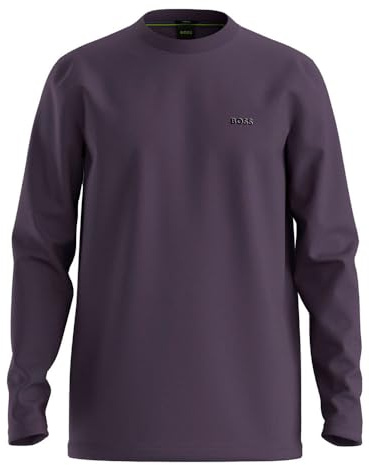 BOSS Men's Long T-Shirt, Medium Purple, M