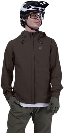 Fox - RANGER WATER JACKET Outerwear - Adult Men's - MTB jacket, cycling outerwear, trail jacket, mountainbike coat, Cocoa, 2X