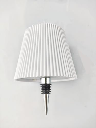 Lampe Bouteille LED Rechargeable, 3 Modes De Température De Couleur Réglables, Tactile, Protection IP54, Lampe De Table Rechargeable USB Sans Fil, Pour Restaurant, Chambre, Jardin, Bar. (Blanc)