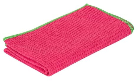 Greenspeed Heavy Duty Microfibre Cloth Red, 40x40 cm, Single | Lifts grease and grime easily, trapping dust within ultra-fine commercial split fibres to leave a streak-free finish.