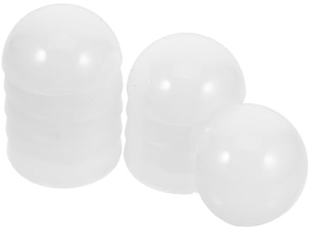 Operitacx 10 Pièces Pc Demi Sphérique Lampes Globes de Remplacement Résistants Chaleur pour Éclairage de Salle de Bain et Miroir de Maquillage Compatible Ampoules LED et Semi Rondes