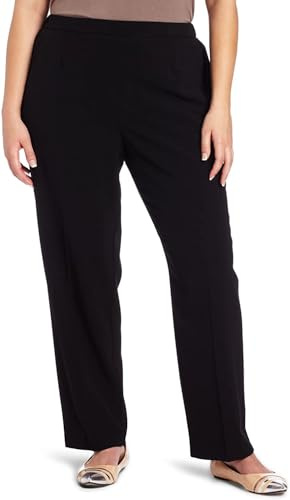 Briggs New York Women's Plus-Size All Around Comfort Pant - - Black