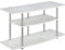 Convenience Concepts Designs2Go Meuble TV 3 étages Blanc