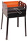 FERRABOLI Ciao, Barbecue A CARBONELLA Unisex Adulto, Nero E Arancio