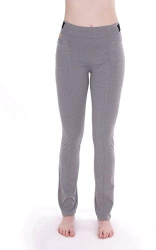 LOLË Fitnesshose Freizeithose Sporthose GRAU Taschen NAHT DEHNBAR LSW2256 (S)