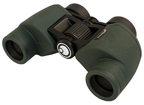 Levenhuk Sherman PRO 8x32 Fernglas mit Durchgehend Mehrfachvergüteter Optik und Einzigartigem 5-Elemente-Okulardesign