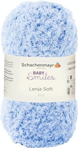 Schachenmayr Baby Smiles Lenja Soft 9807560-01054 hellblau Handstrickgarn, Häkelgarn, Babygarn