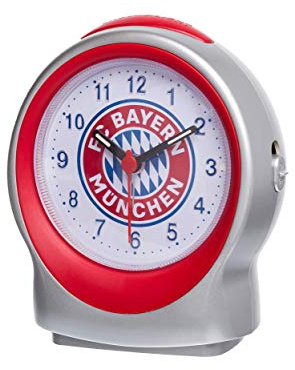 FC Bayern Wecker mit Emblem
