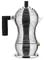Alessi MDL02/1 B Pulcina Caffettiera Espresso, in PA e Fusione di Alluminio, 1 Tazza, Nero