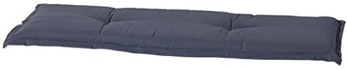 Gärtner Pötschke Bankauflage Panama, 120 cm x 48 cm, grau
