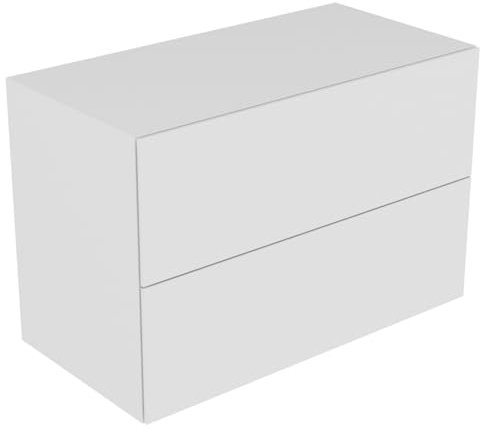 KEUCO KE Sideboard Edition 11 31325, Bel, 2 Frt-Auszüge,cashmere/Glas cashmere sat
