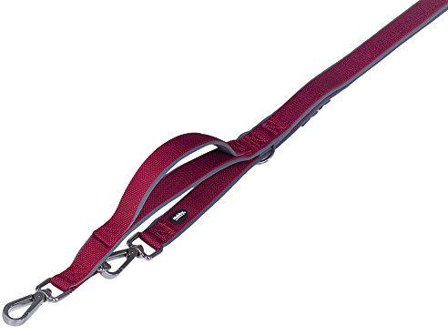 Nobby Führleine mit Kurzführer Classic Preno Royal, rot L: 200 cm, B: 25/35 cm, 1 Stück
