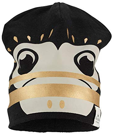 Elodie Details Baby Mütze 6-12 Monate Gilded Playful Pepe, Schwarz