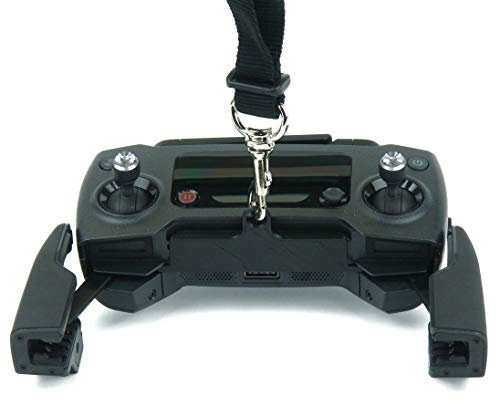 3dquad Tragegurt Befestigung/Halter für DJI Mavic Pro 2/ Zoom/Air/Mini/Spark, Fernsteuerung, Controller (Schwarz)