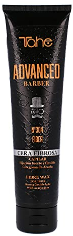 Tahe Advanced Barber Faser-Haarwachs für Herren – Starker und flexibler Halt Nº304 Fiber, 100 ml