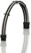 LINKUP - AVA 30cm PCI-E 8 Pin (6+2) GPU PSU Power Supply Braided Sleeved Custom Mod PC Extension Cable w/Combs | Strong & Stiff Design | Single Pack | 300mm - WhiteBlack