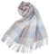Chalier Fashion Damen Winter Schal Kariert übergroßer Quadratisch Deckenschal, Karo Tartan Streifen Plaid Muster Oversized Fransen Poncho MEHRWEG